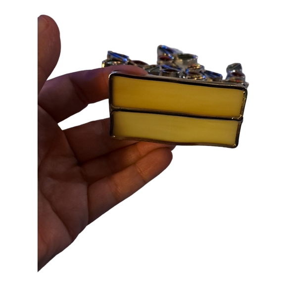 Stained Glass Standing Holly & Pitcher - Picture 3 of 4